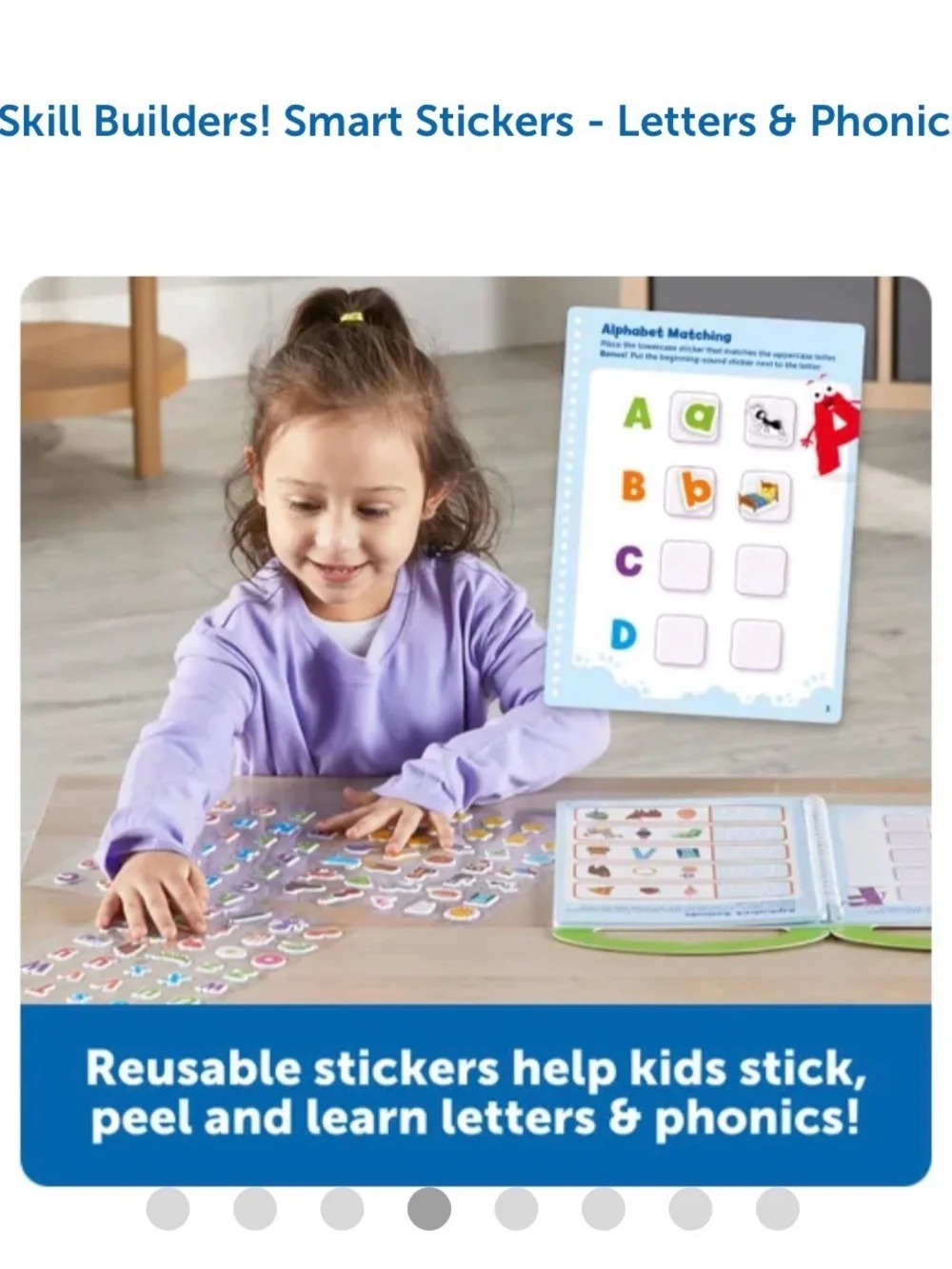 Learning Resources- 2 Books Included- Letters & Phonics- Colors, Numbers, Shapes